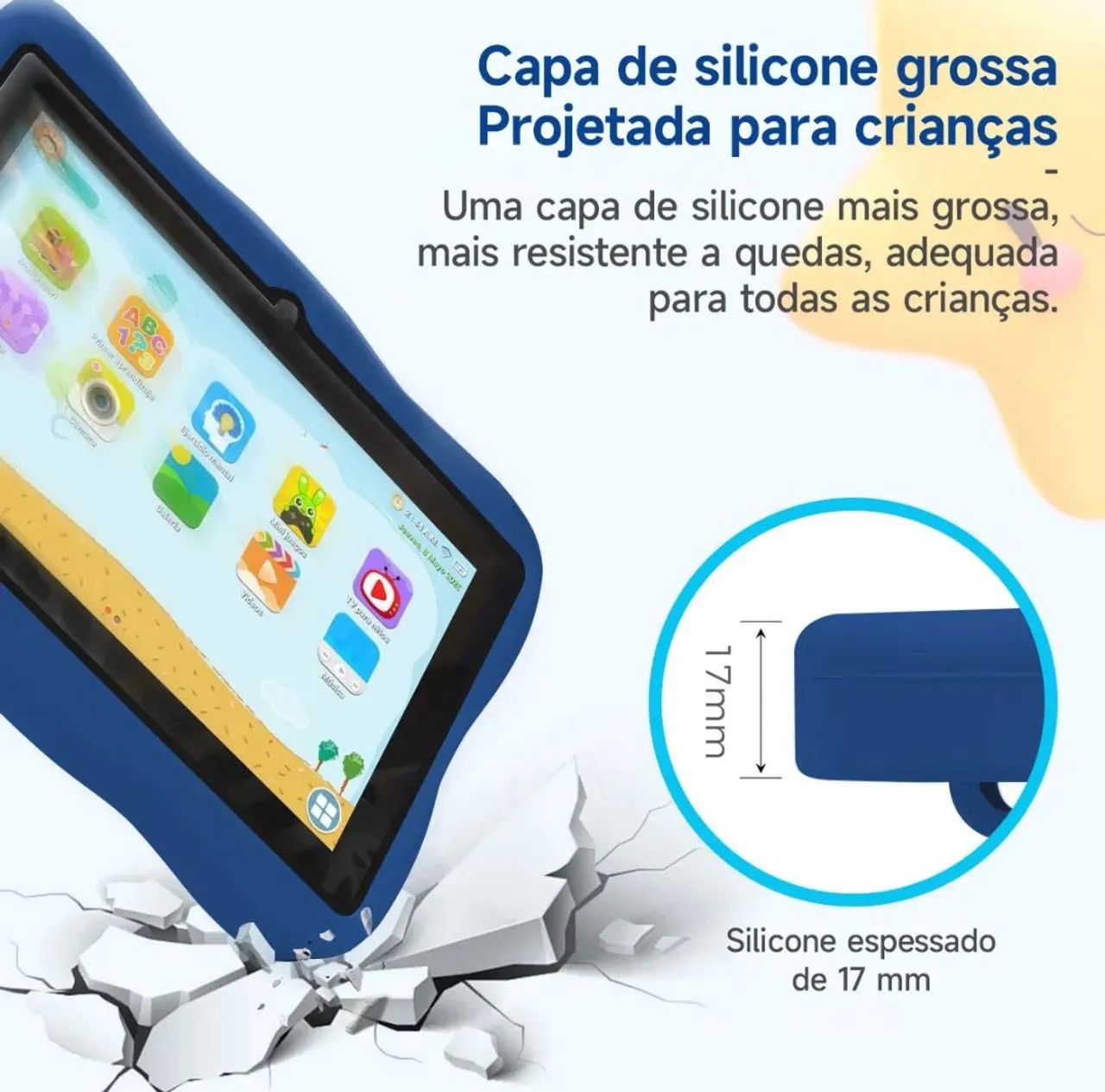 Tablet infantil 7 polegadas - Foto 4