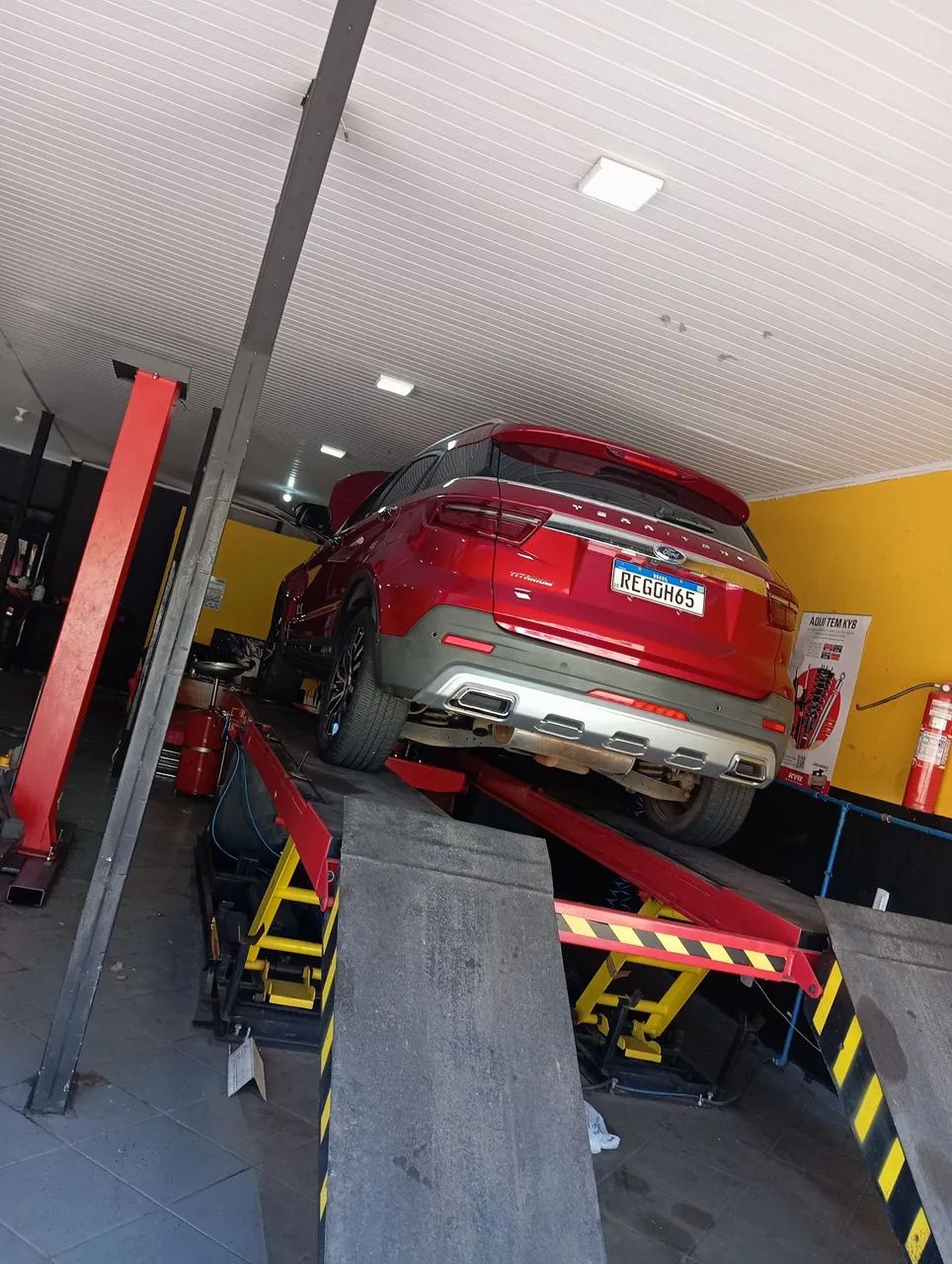 Rampa de alinhamento automotivo  - Foto 4