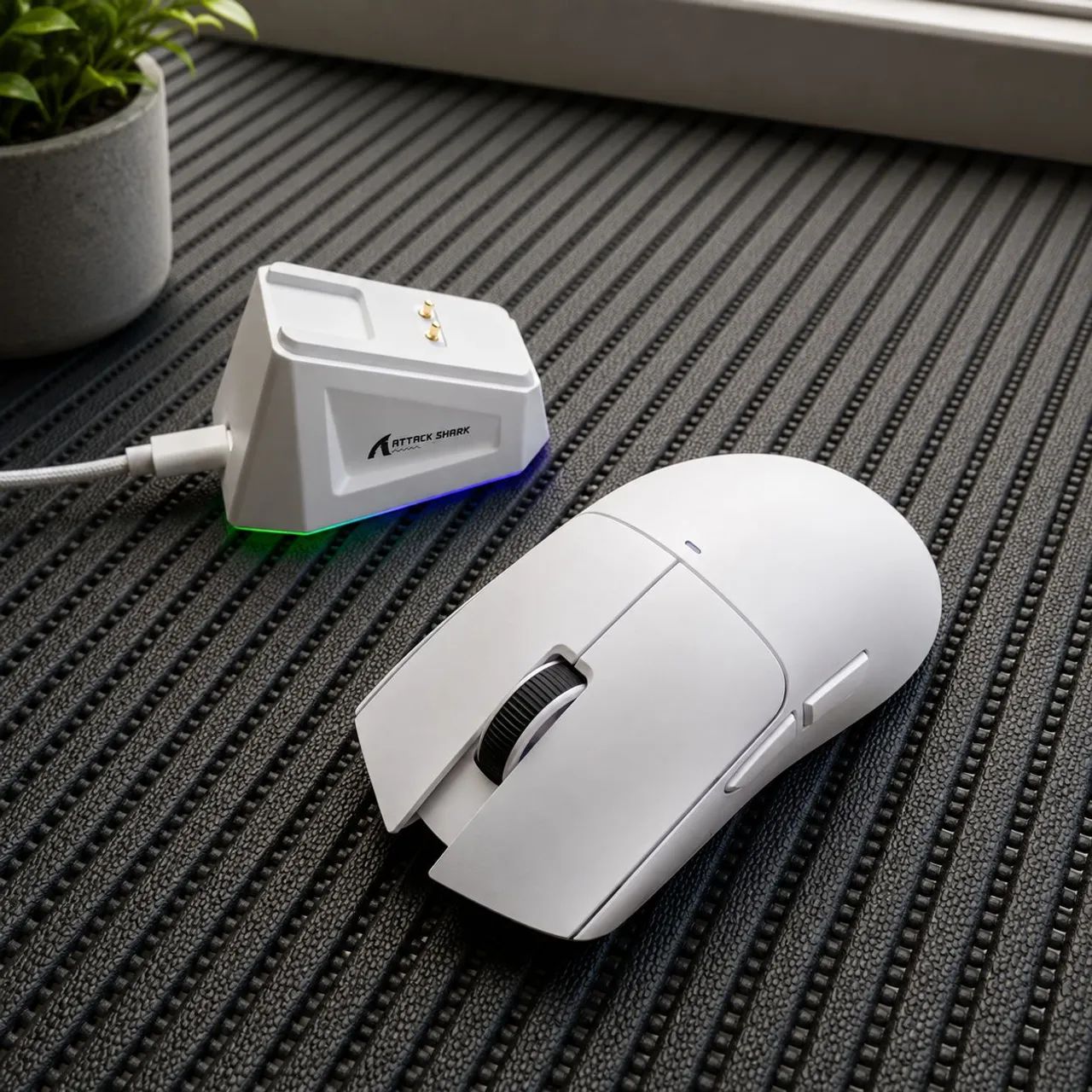 Mouse Gamer Attack Shark X11 - Lacrado A Pronta Entrega  - Foto 4