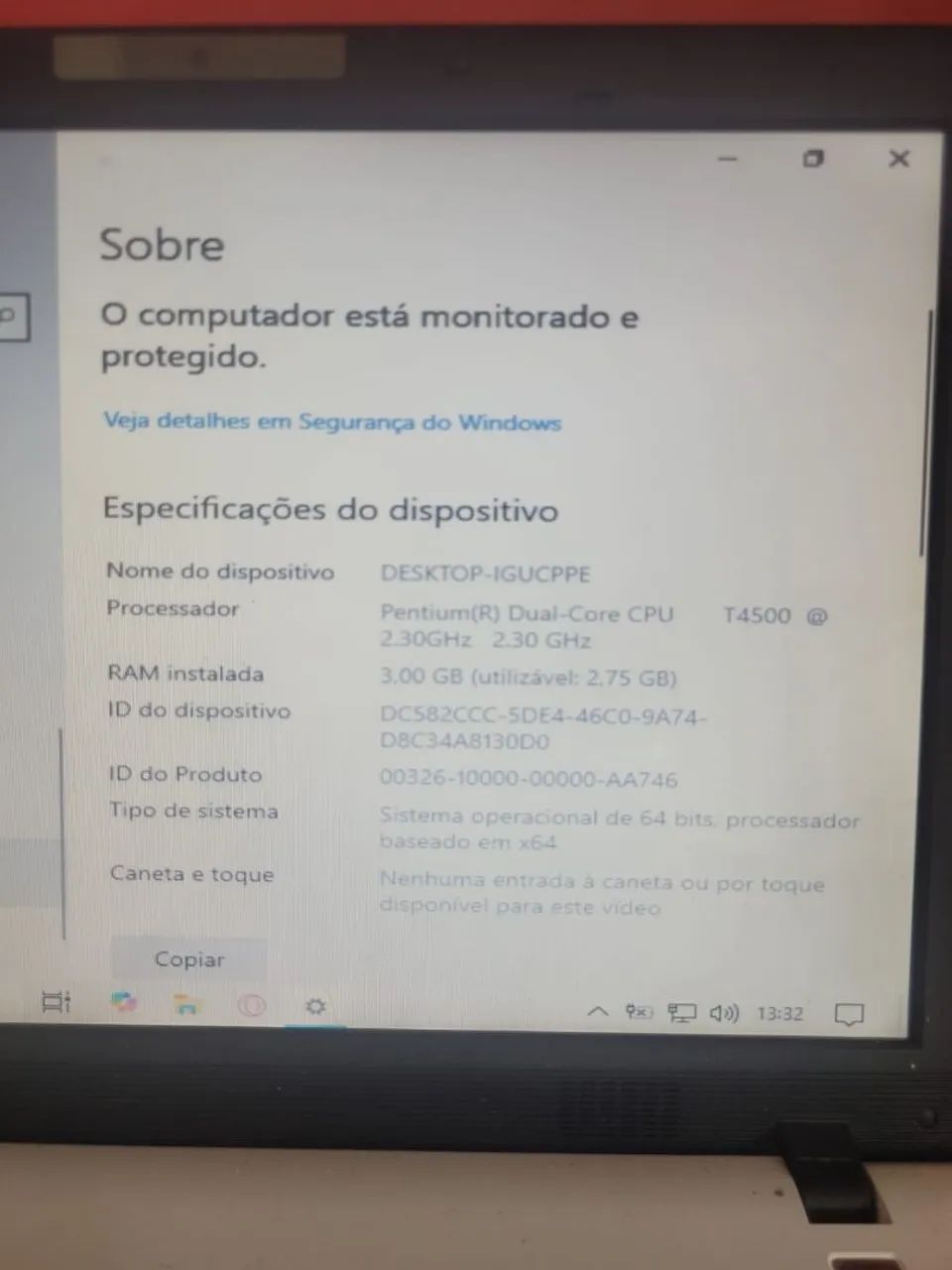Notebook positivo ( retirada no local  obs: funcionando normalmente mal contato no cabo
