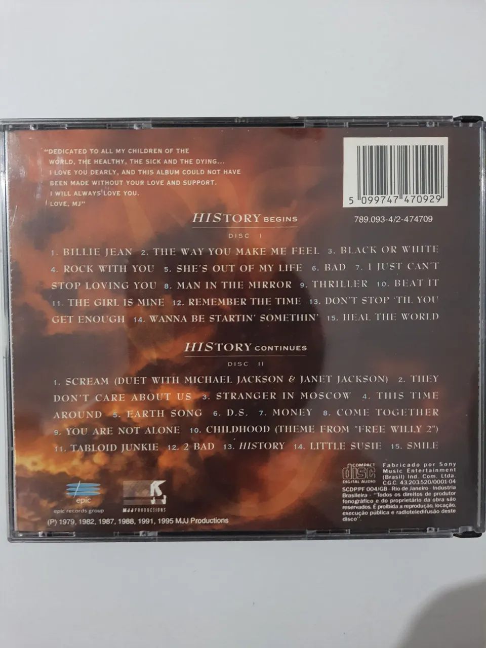 CD duplo Michael Jackson  - Foto 2