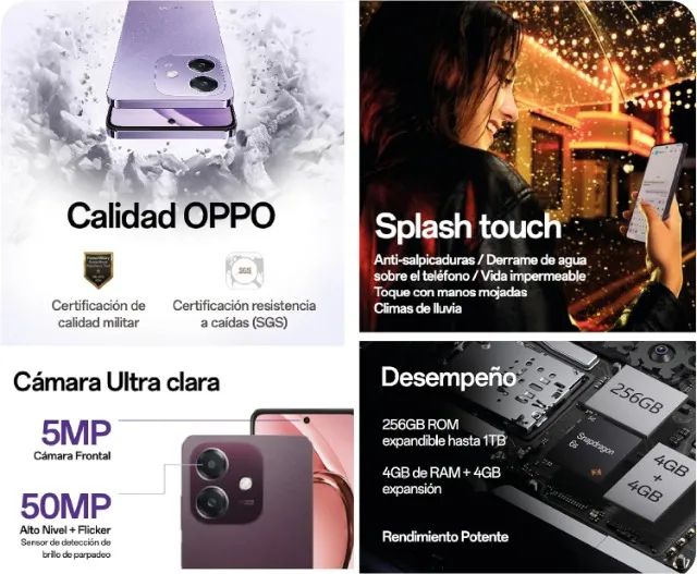 Oppo A40 256G Semi-usado - Foto 2