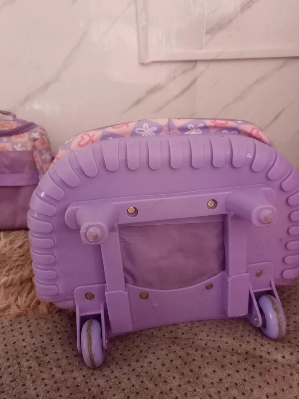 Vendo mochila escolar de carrinho do sticht - Foto 5