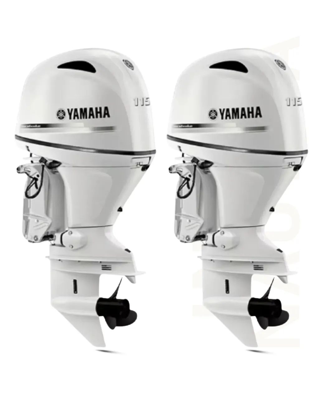 Yamaha PARELHA F115 BRANCO 4T