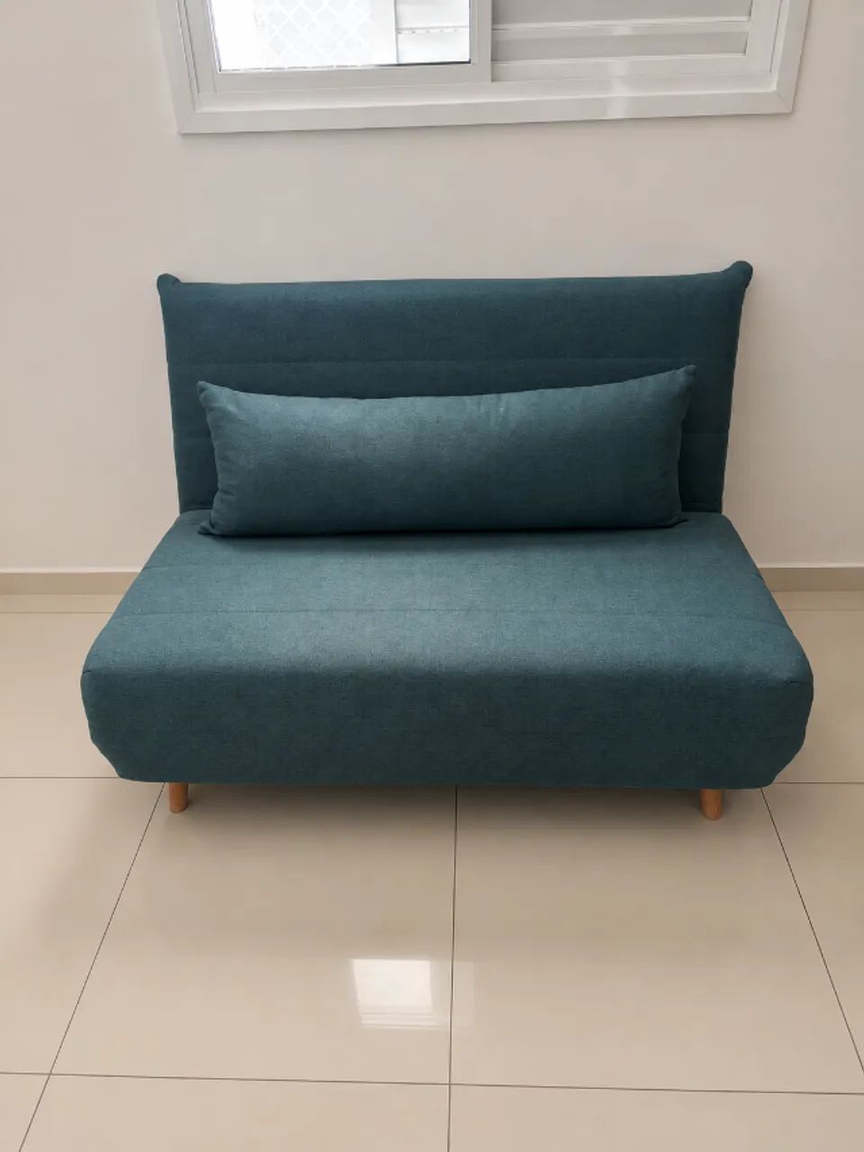 Sofá-cama 2 Lugares Casal Génova Azul