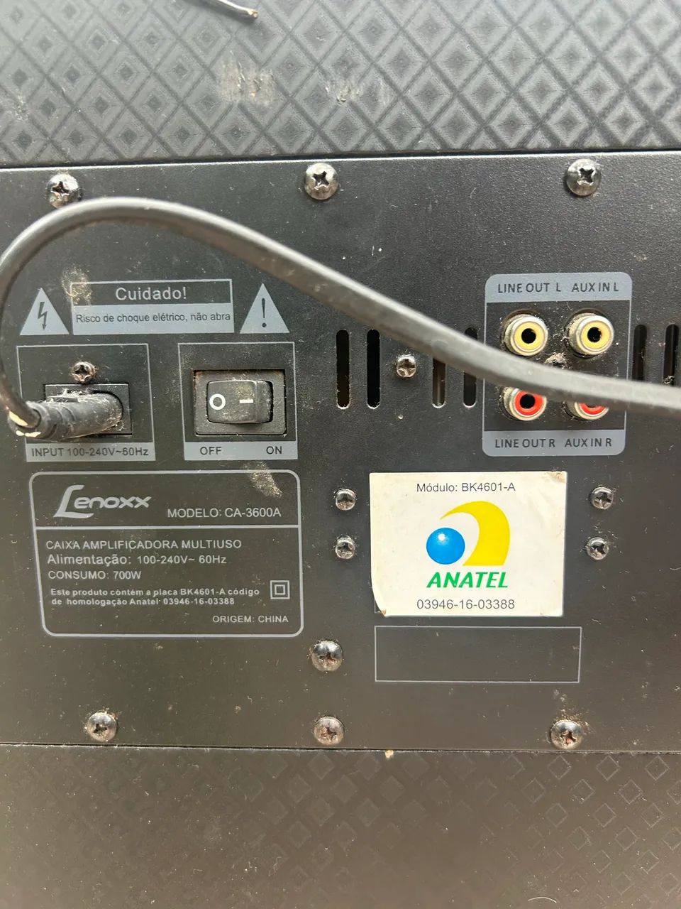 Sub de 12 + Módulo 400W + Caixa de som 700W - Foto 2