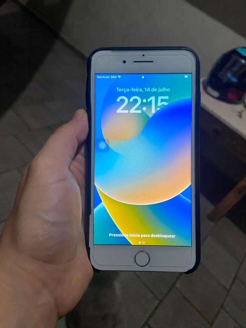 ? iPhone 8 Plus 128GB Branco - Leia a descrição