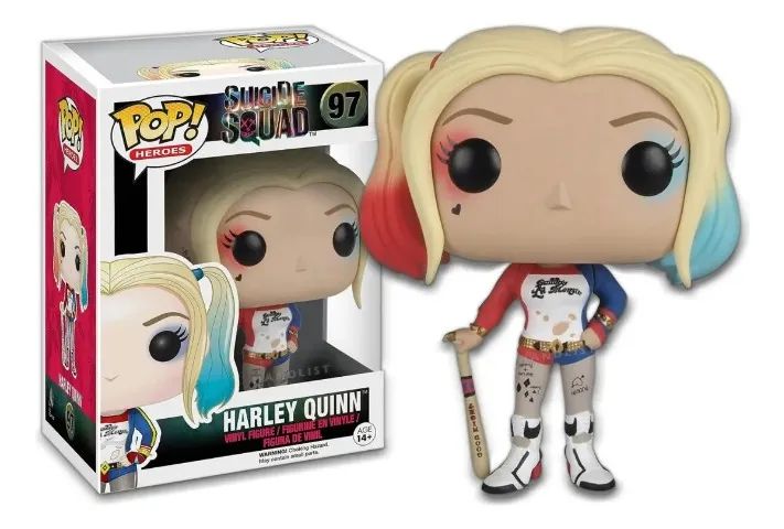Compatível Original Funko 2026esquadrão Suicida - Arlequina 97 - Foto 2