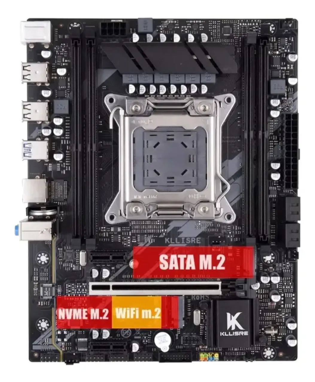 Kit Placa Mãe X99 + Intel Xeon E5-2620v3 + 8gb Ddr4 2666 - Foto 2