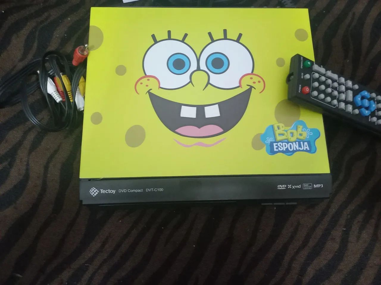 Dvd Tectoy C100 com Bob Esponja. Completo e conservado.  - Foto 3
