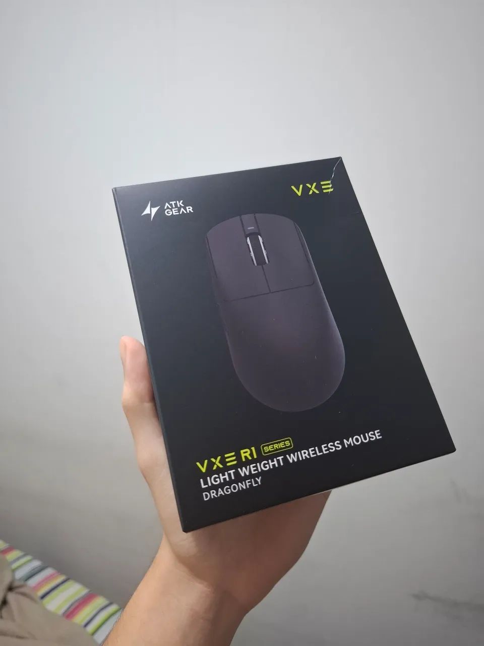 Mouse Gamer VXE Dragonfly R1 SE - Preto