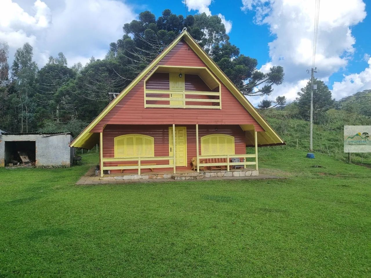 Belíssimo terreno rural com chalé e outras benfeitorias - Foto 4