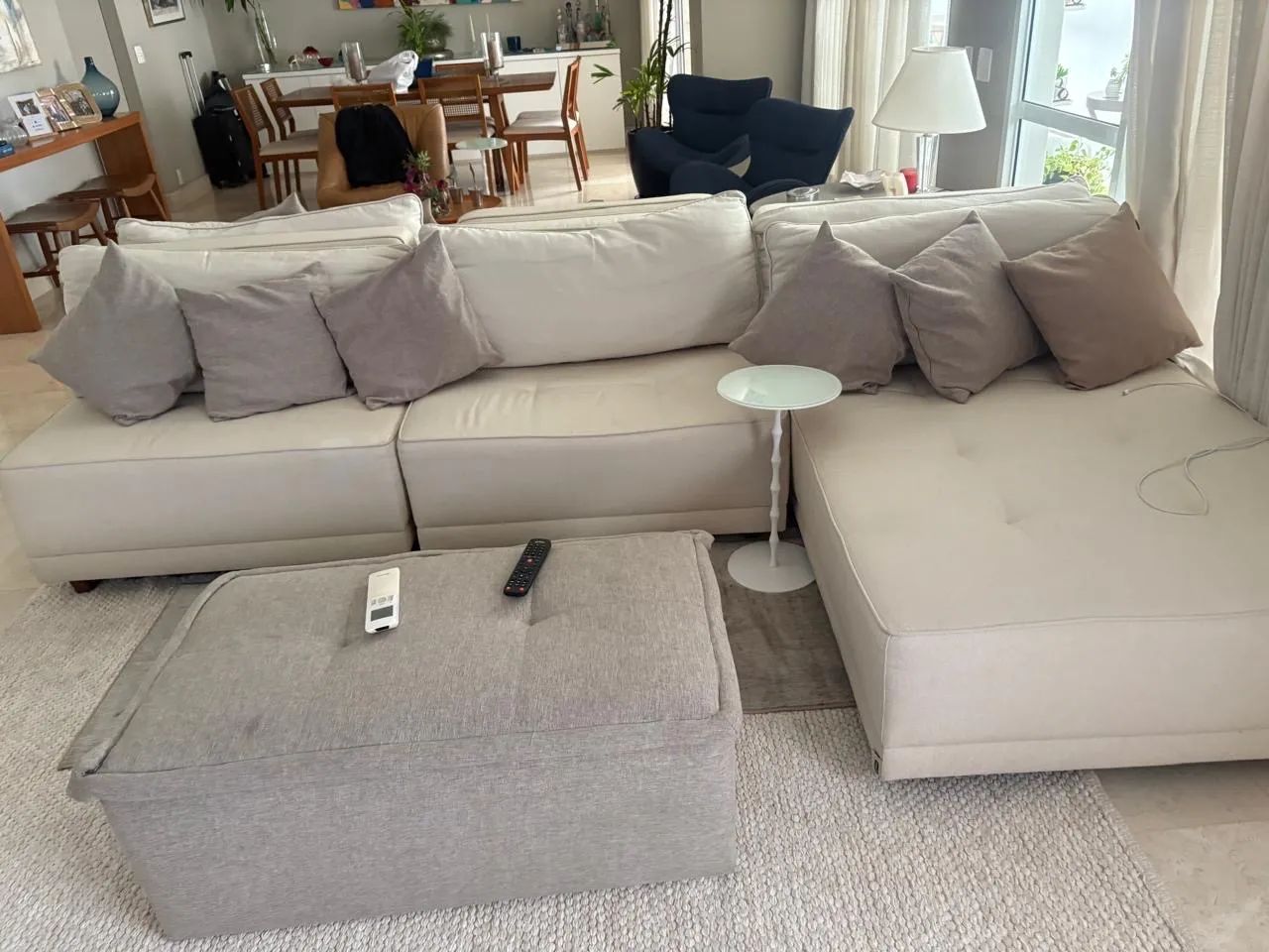 Sofá modulado grande 