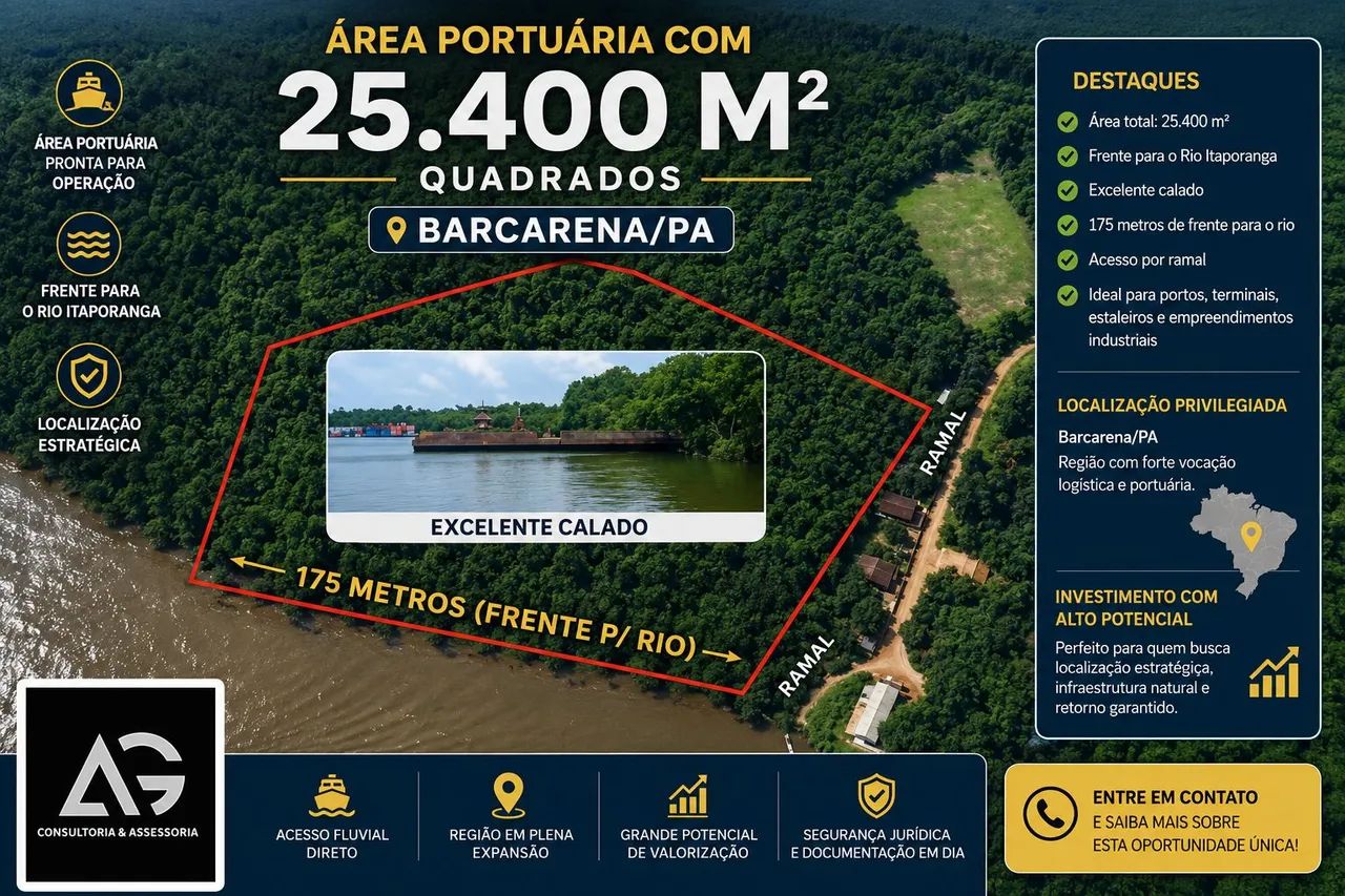 Área Portuária em Barcarena PA 