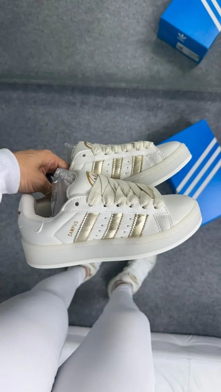 Adidas campus 00s ouro  - Foto 5