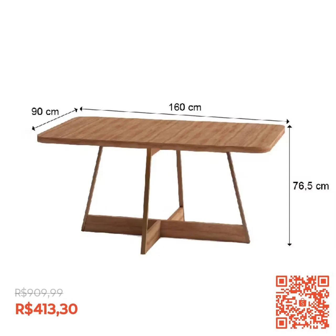 Vendo mesa de 6 lugares com desconto 
