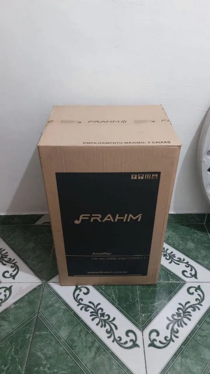Caixa de Som Amplificada Frahm (NOVA, lacrada))