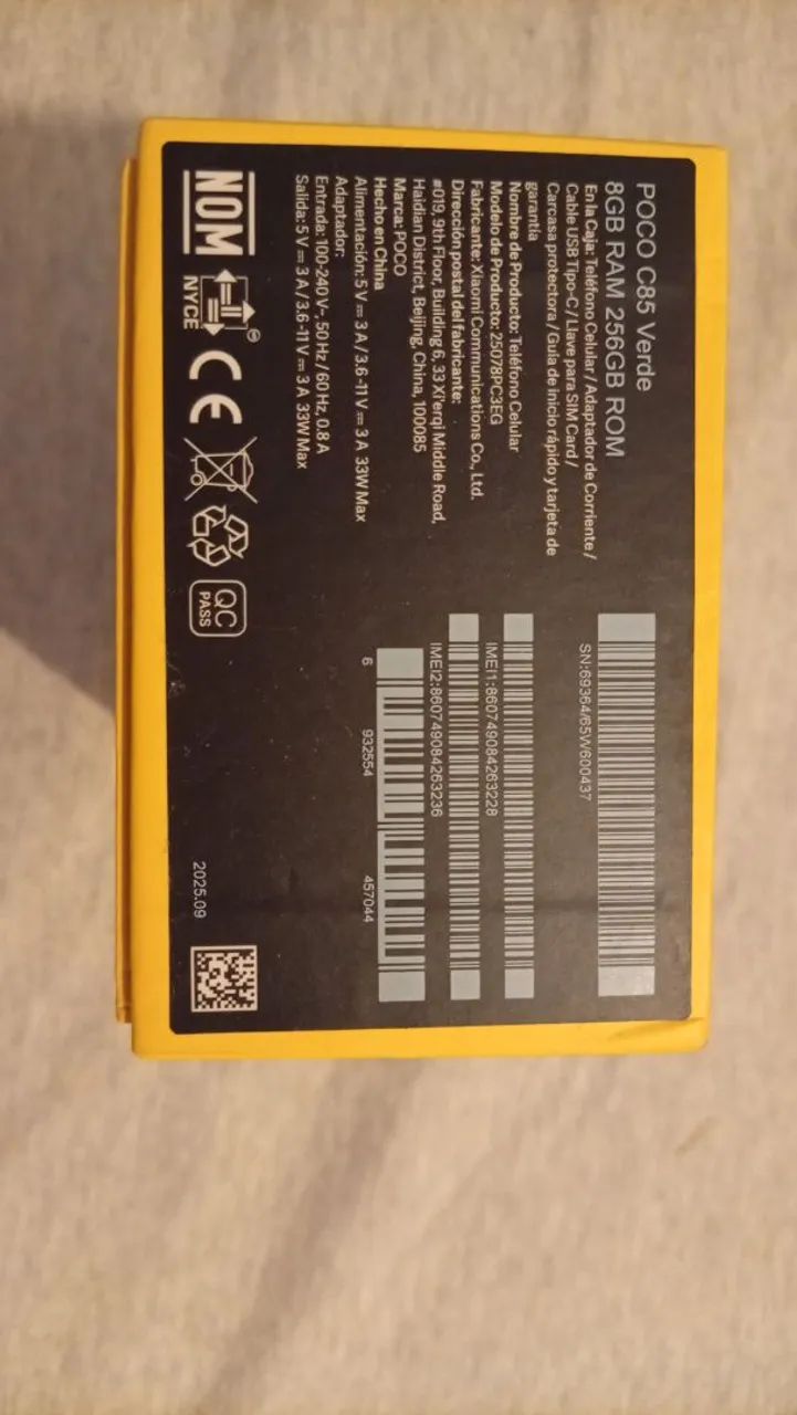 Celular POCO C85