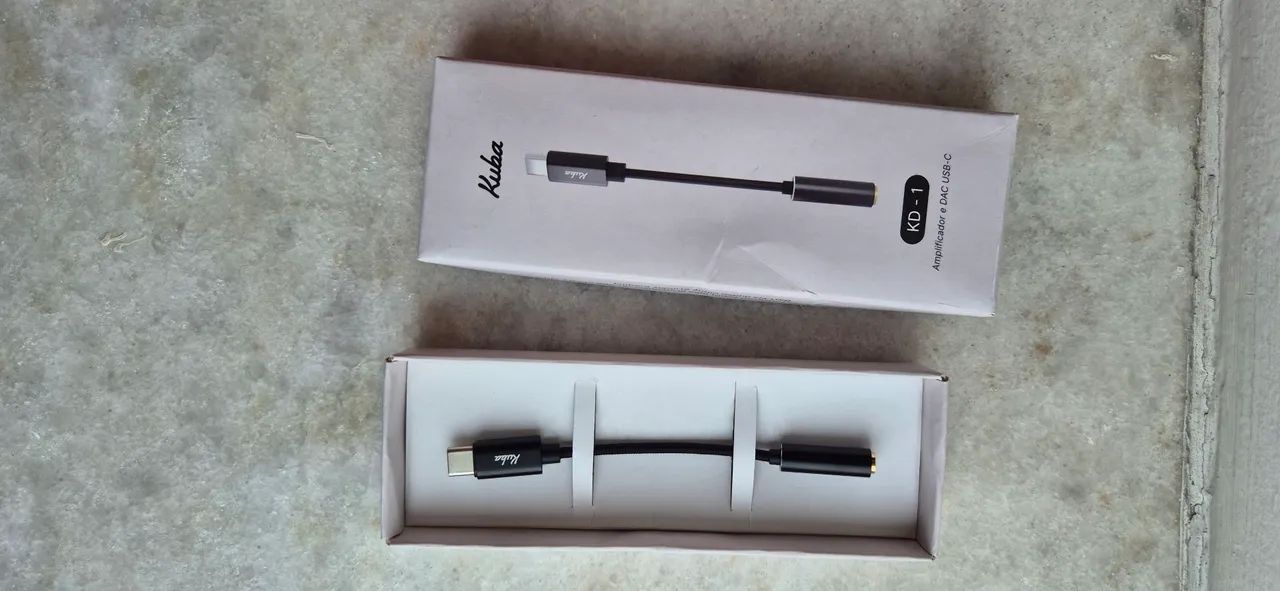 Adaptador USB-C com Amplificador e DAC KUBA - Foto 3