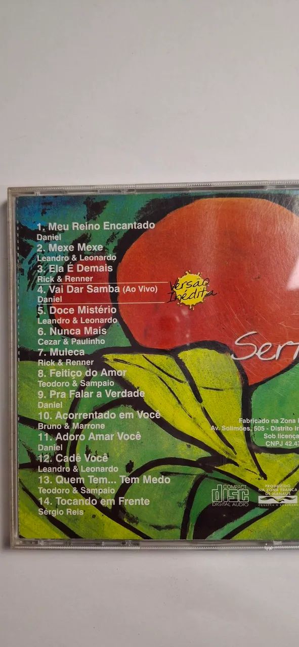 4 cds de Sertanejo - Gian e Giovani, Chitaozinho e Xororó, 2 outros - Foto 5