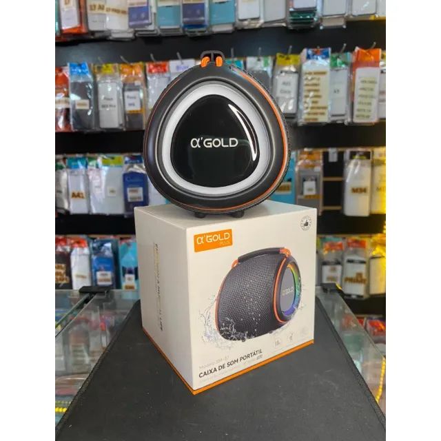 A'gold plus Caixa de som Bluetooth