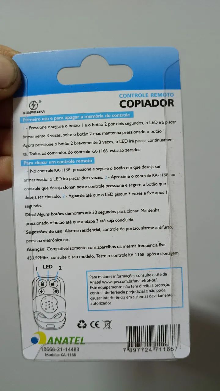 2 Controles Remoto Copiador - Foto 3
