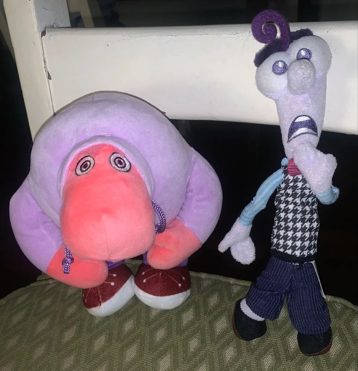 2 Bonecos Plush Divertida Mente Vergonha e Medo originais - Foto 6
