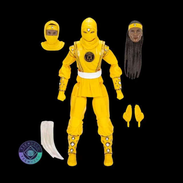POWER RANGERS NINJA YELLOW - Mighty Morphing - LACRADO - Hobbies e