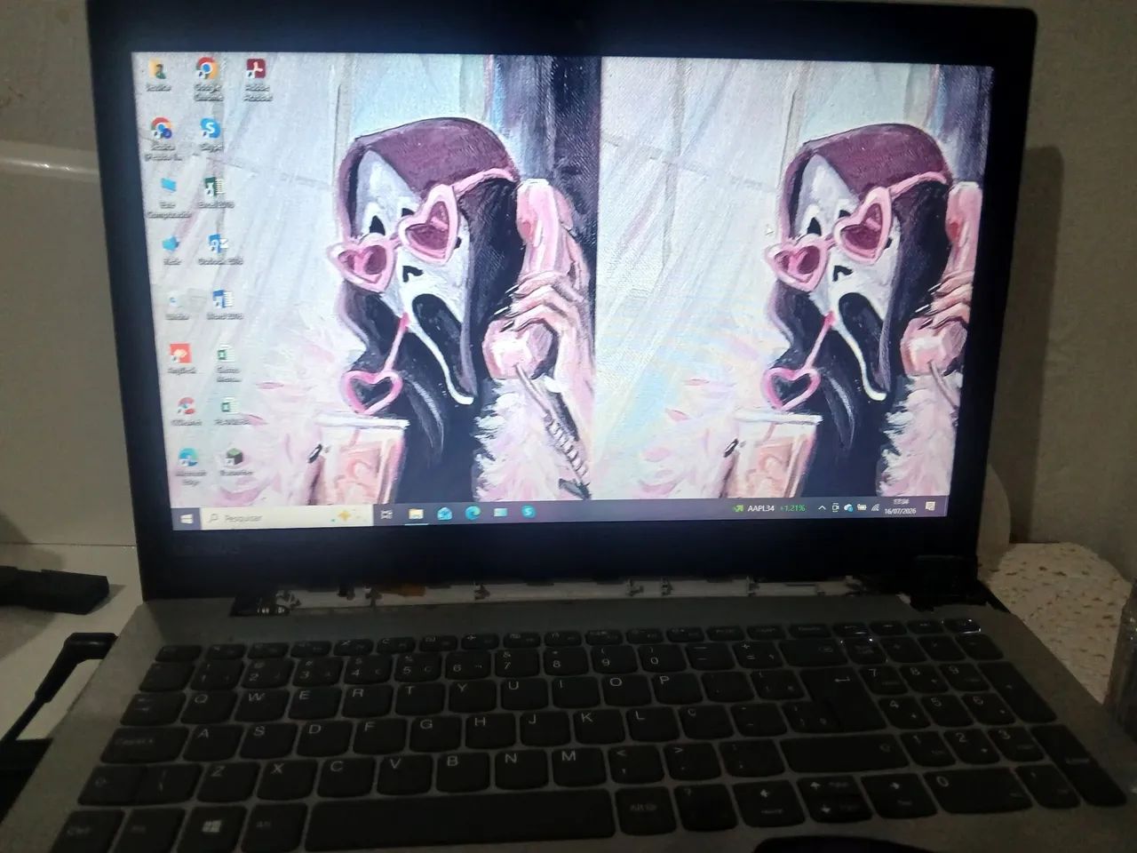 Notebook Lenovo i3 7ª geração 