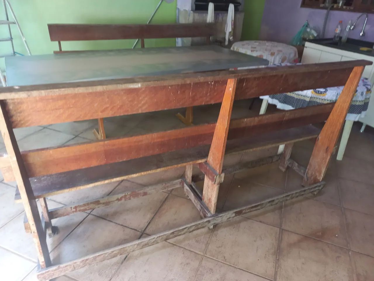 2 Bancos de madeira  - Foto 3