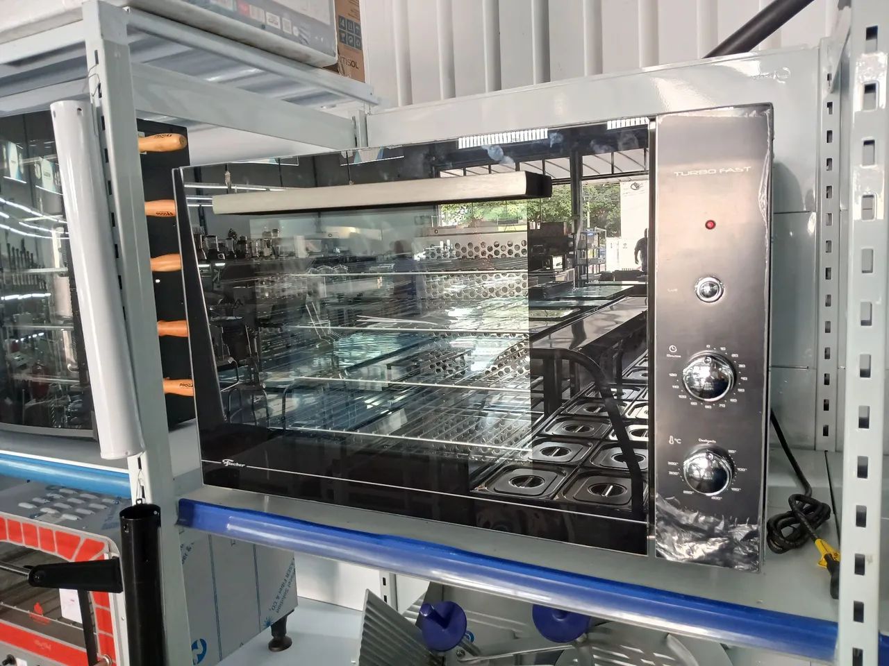 Forno Turbo Elétrico Fischer 80 Litros - Foto 4