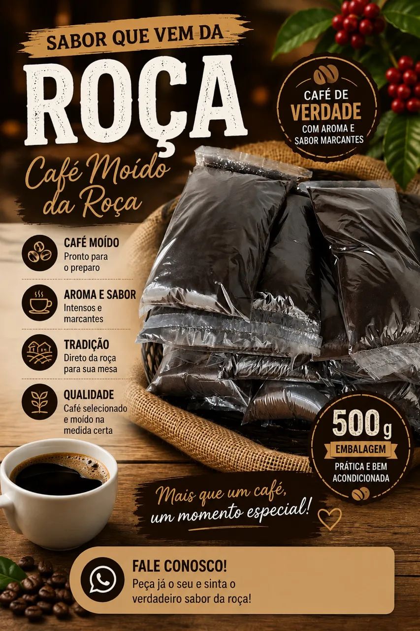 ? CAFÉ MOÍDO DA ROÇA DE MINAS GERAIS ? - Foto 2