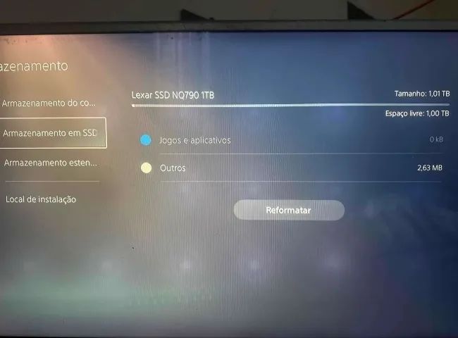 SSD NVME 1 TERABYTE 7500MBS perfeito para ps5 e pc - Foto 5