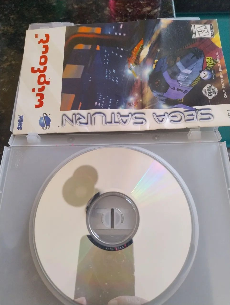 Jogo Sega Saturn Wipeout  - Foto 2