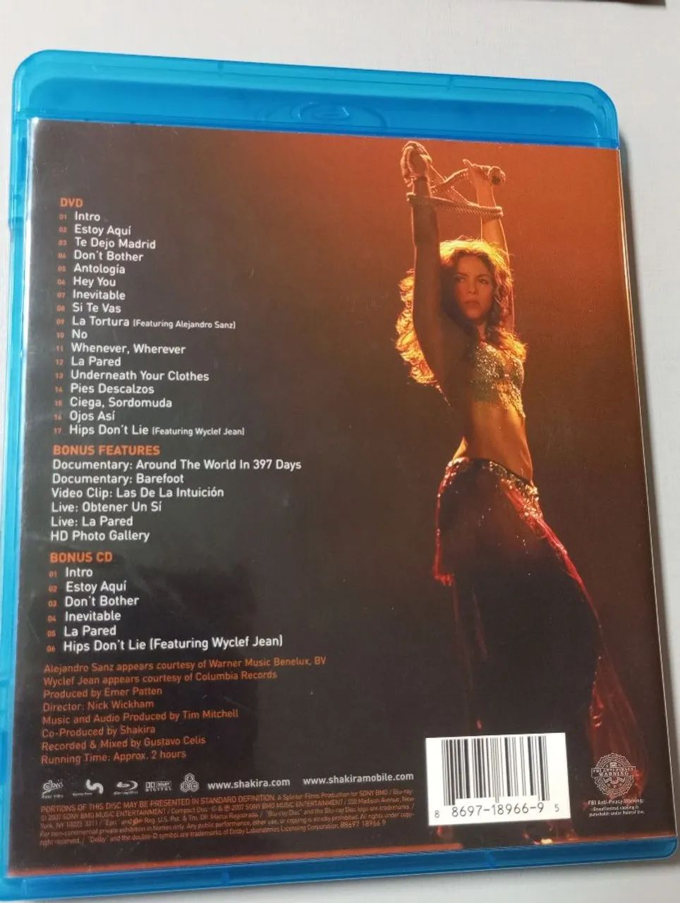 Bluray - Shakira - Foto 2