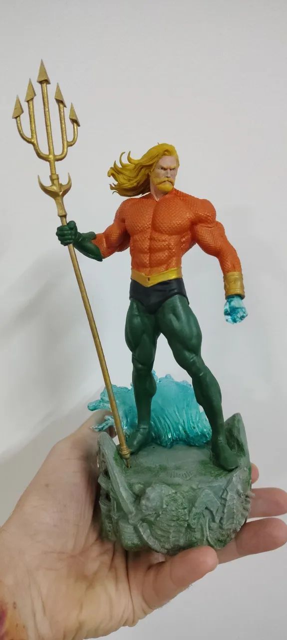 Aquaman impressão 3D resina