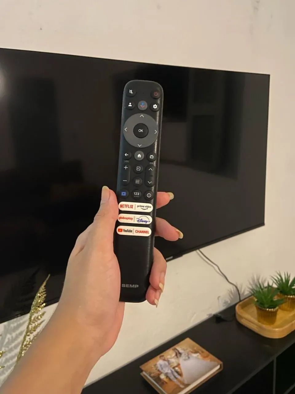 TV SEMP/TCL Google TV 4K 50 Polegadas - Foto 2