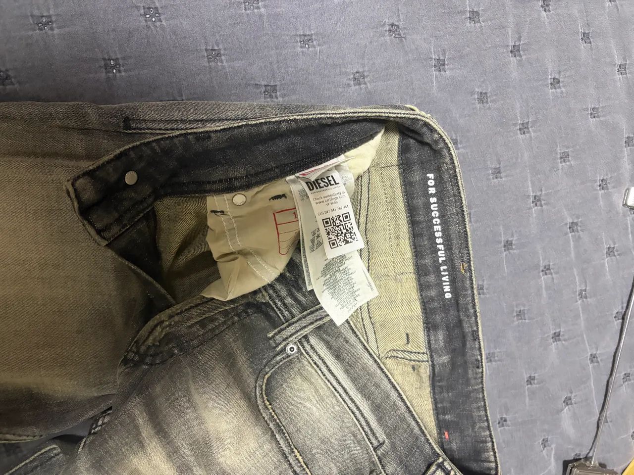 Calça jeans diesel tamanho 38 - Foto 5