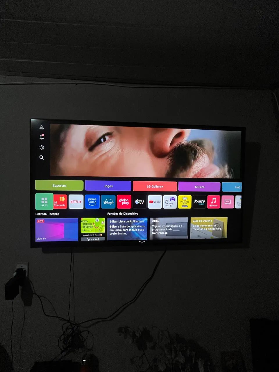 Smartv LG 4k de 55 polegadas  - Foto 3