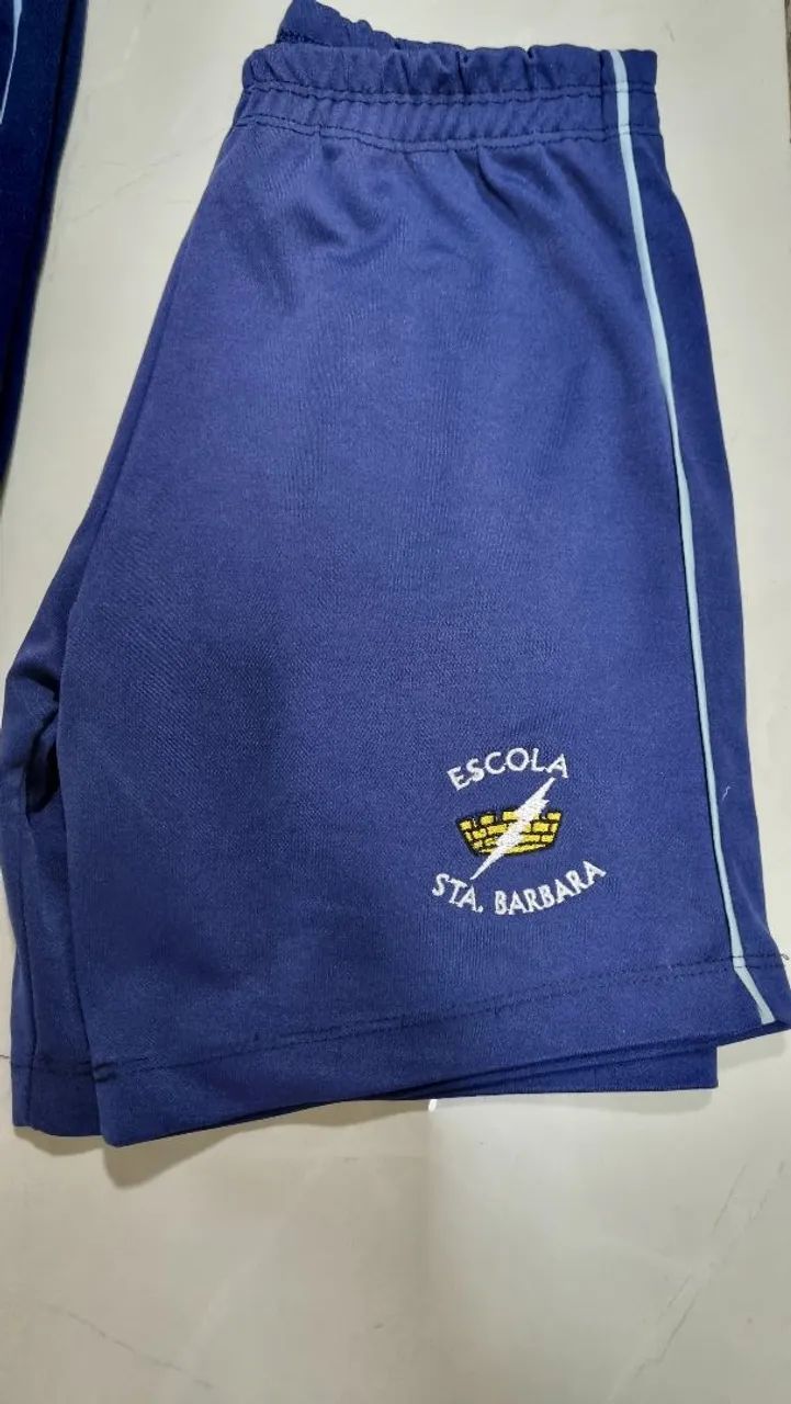 Uniforme Calça e Bermuda Colégio Santa Bárbara  - Foto 3