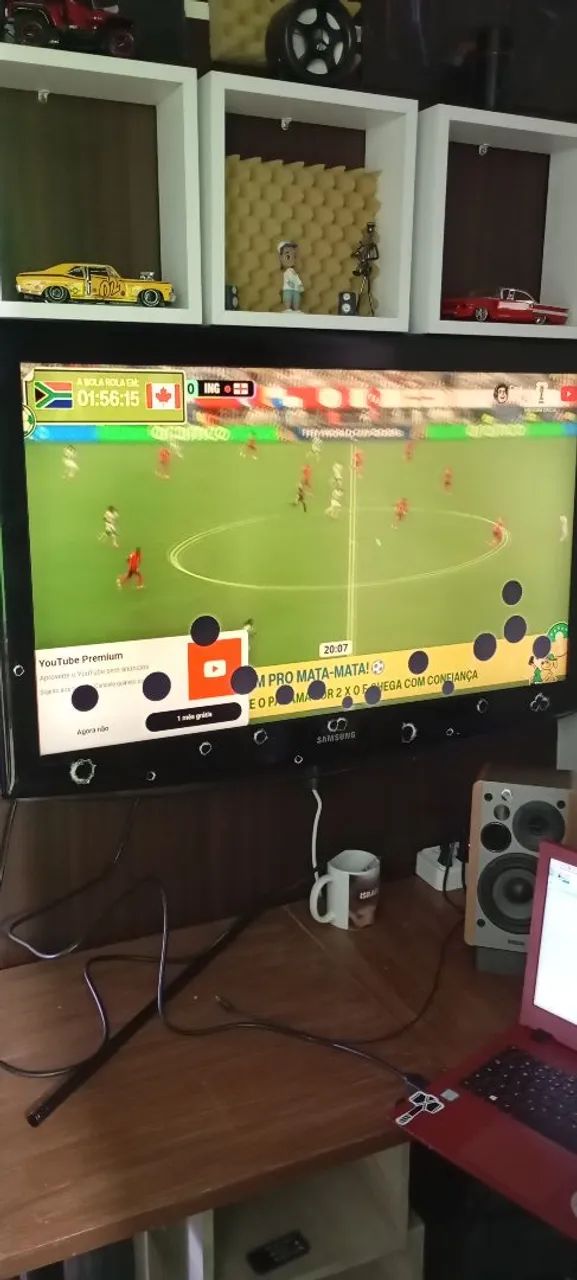 Tv 50 Polegadas (Com Manchas Circulares na parte inferior, não interferem para assistir)