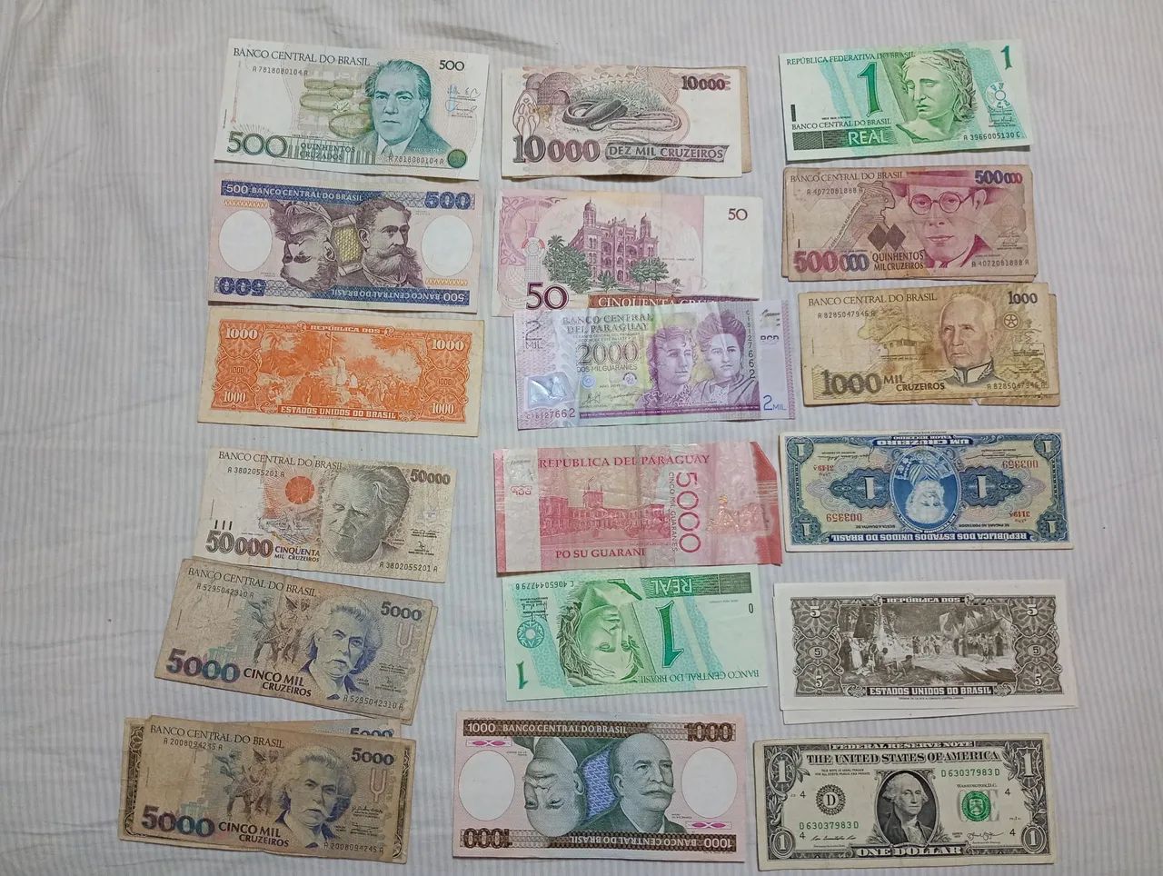 Cédulas antigas