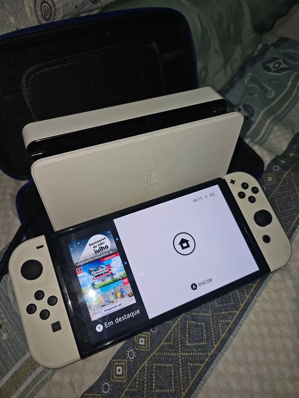 Nintendo switch OLED branco  - Foto 3