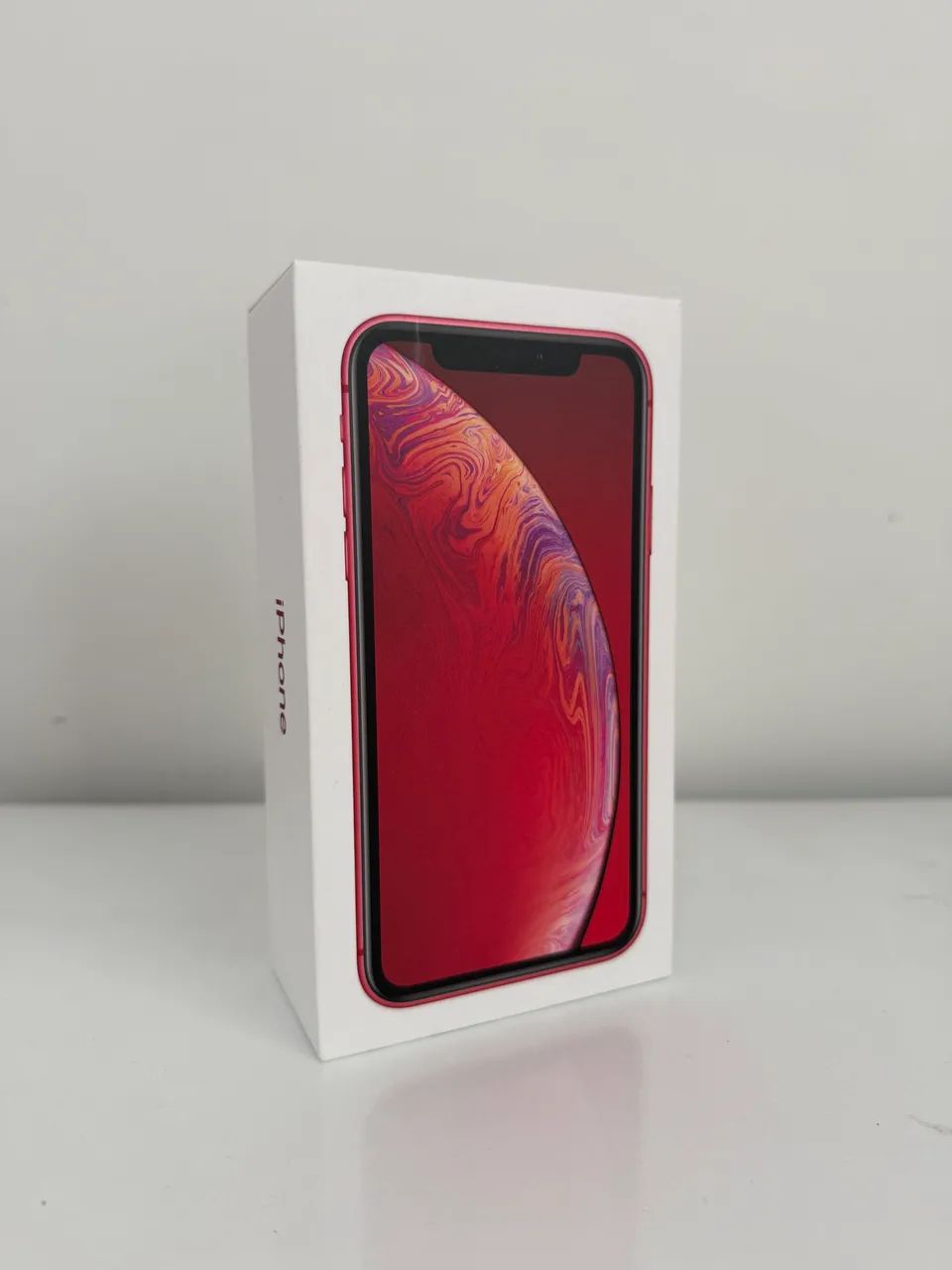 Caixa para iPhone Xr 256 GB vermelho com cabo e fonte novos - Foto 2