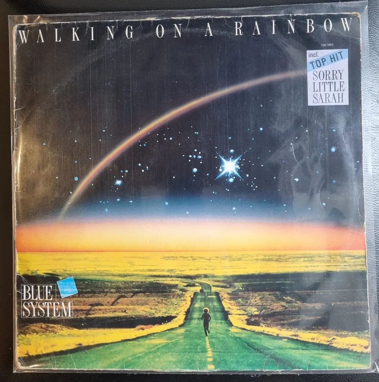 Lp disco vinil Blue System - Walking on Rainbow (modern talking)