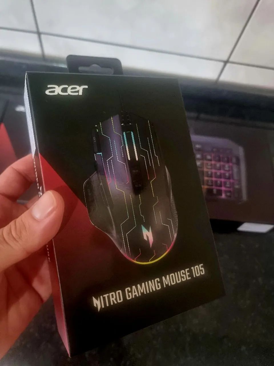 Kit Teclado e Mouse Gamer Acer Nitro [LANÇAMENTO] - Foto 2
