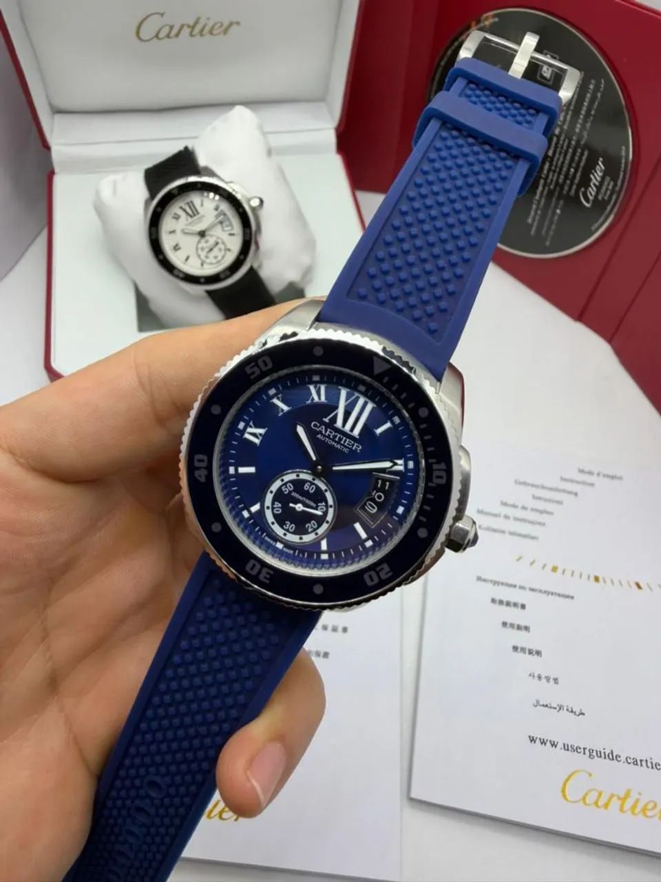 Relógio Estilo Diver Automático - Aço 904L, Pulseira de Borracha e Visual Sofisticado - Foto 3