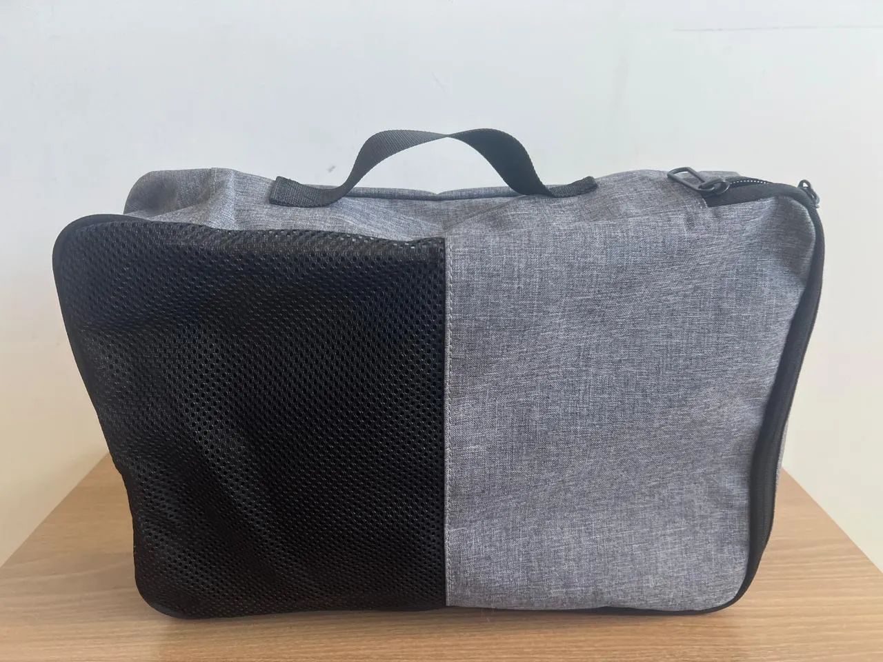 Mala para notebook Lovebok cinza com alça