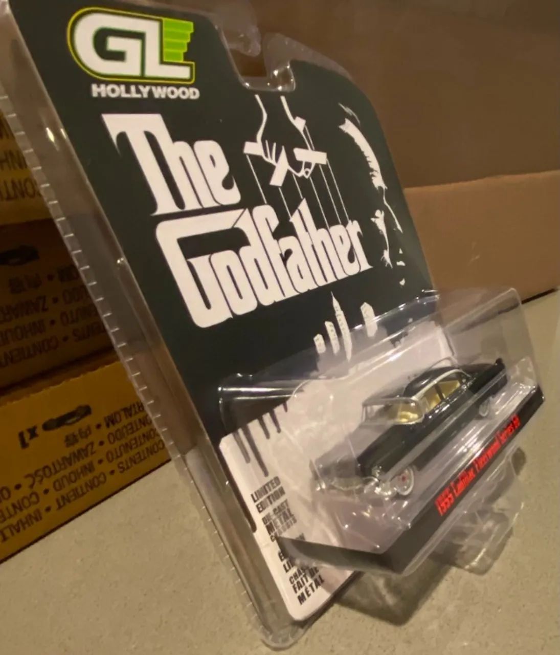 Greenlight 1955 Cadillac Fleetwood Poderoso Chefão - The Godfather GL - Foto 3