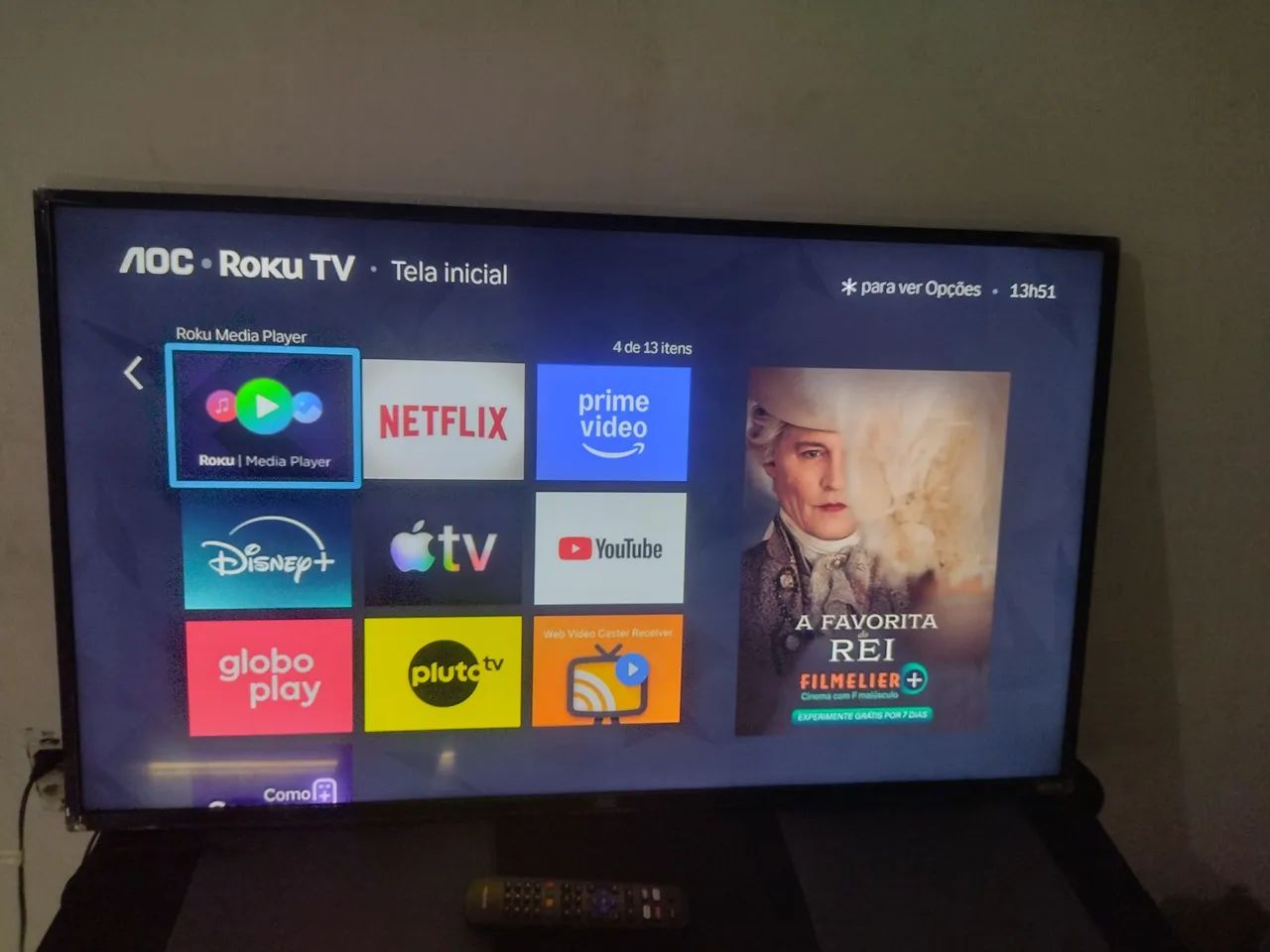 Smart TV AOC 43 polegadas - Foto 5